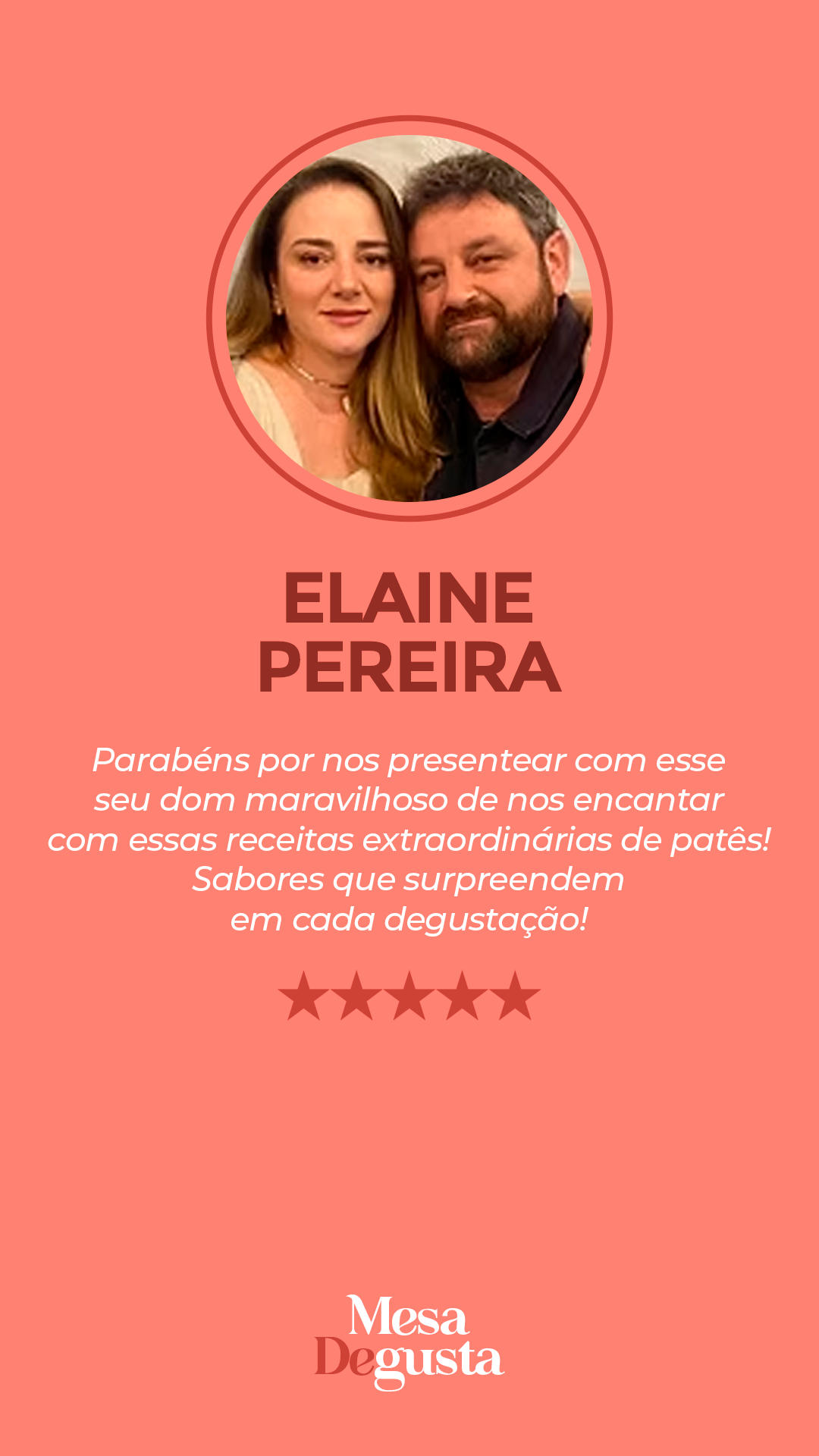 Depoimento de cliente