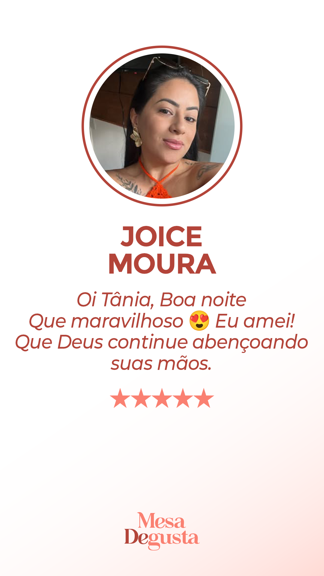 Depoimento de cliente