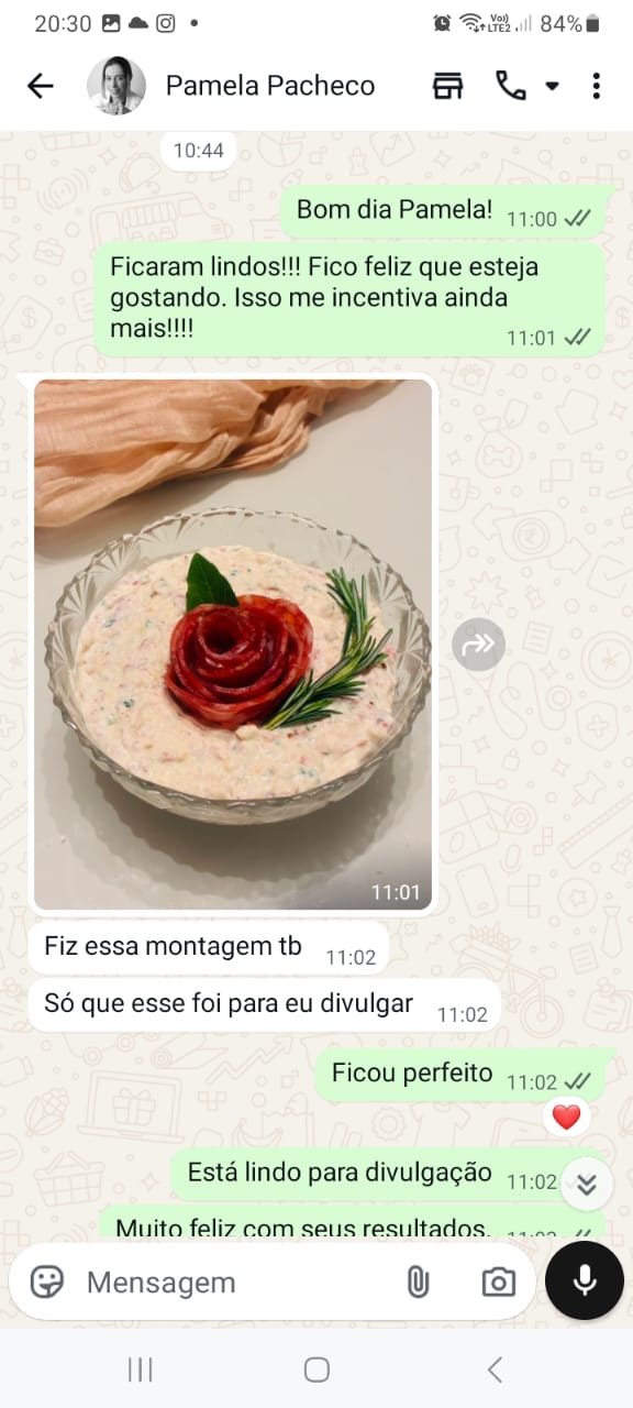 Cliente que vende os patês da Mesa Degusta